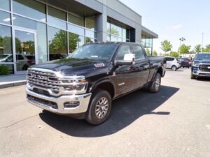 2025 Black RAM 3500 Longhorn showroom-2