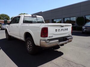 2025 RAM 3500 White showroom