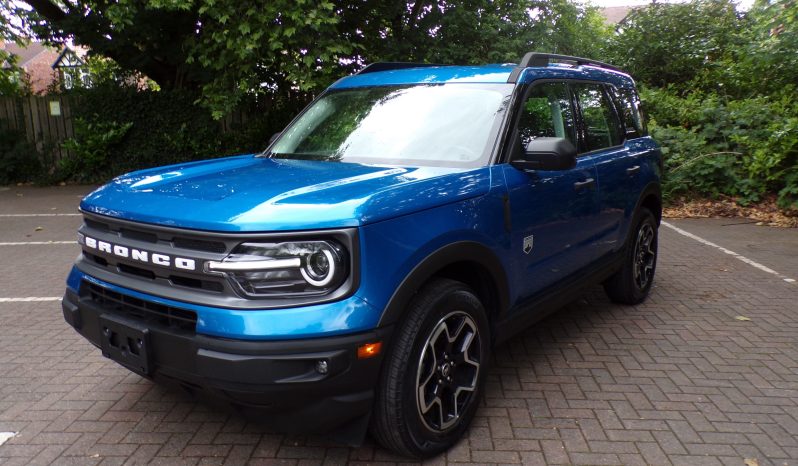 ’25 reg Ford Bronco Sport Big Bend 1.5L Ecoboost 4×4 full