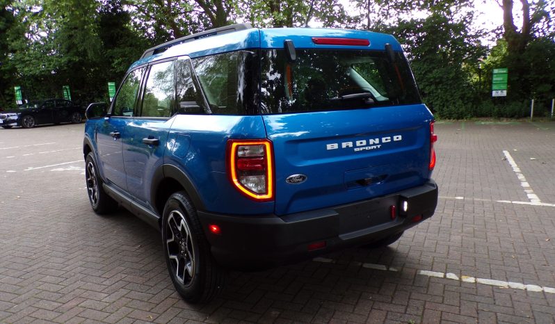 ’25 reg Ford Bronco Sport Big Bend 1.5L Ecoboost 4×4 full