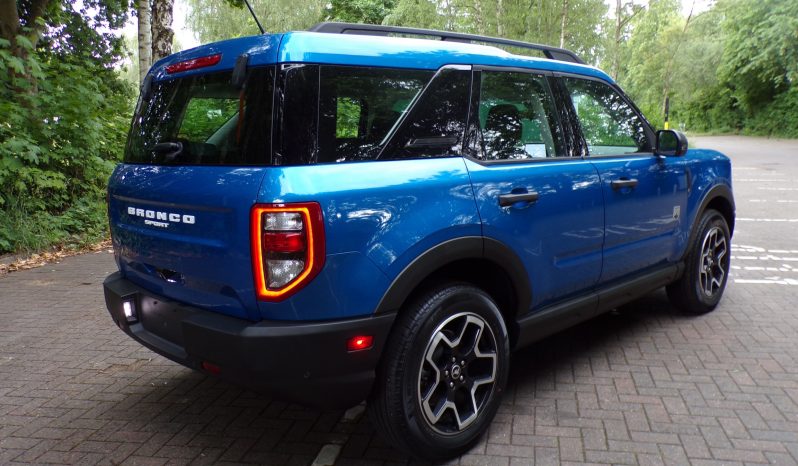 ’25 reg Ford Bronco Sport Big Bend 1.5L Ecoboost 4×4 full