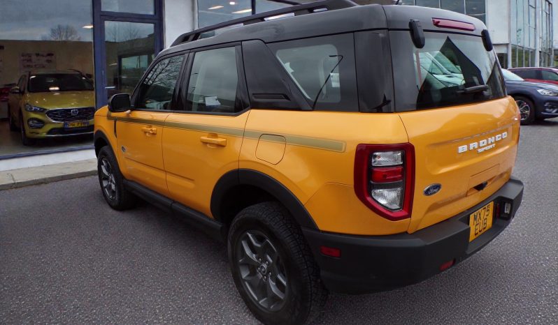 75 reg Ford Bronco Sport Wildtrak 2.0L Ecoboost 4×4 full