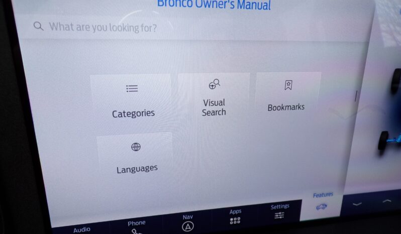 ’26 reg Ford Bronco BADLANDS 2.7L V6 Twin Turbo 4×4 330Bhp full