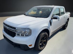Ford Maverick White Showroom