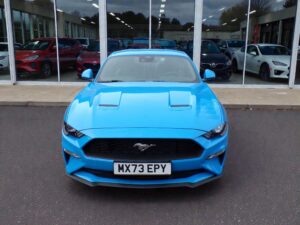 Ford-Mustang-Blue-ecoboost-showroom