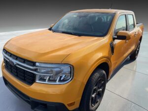 Ford maverick Orange showroom
